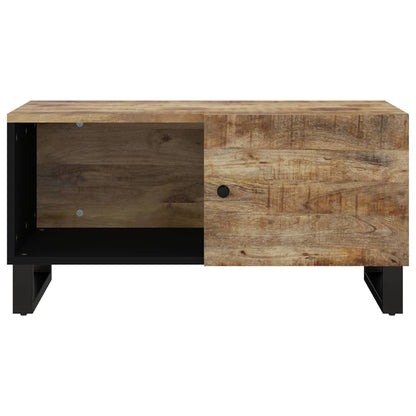 Soffbord Trä 80x50x40 cm massivt mangoträ