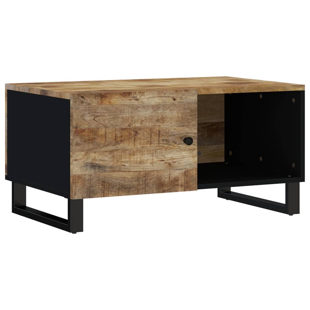 Soffbord Trä 80x50x40 cm massivt mangoträ