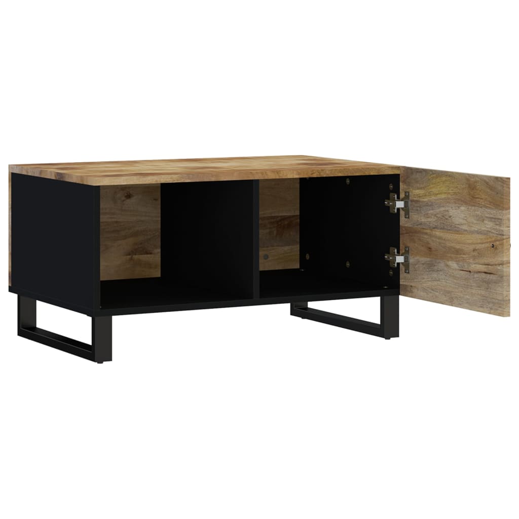Soffbord Trä 80x50x40 cm massivt mangoträ