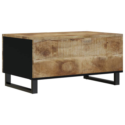 Soffbord Trä 80x50x40 cm massivt mangoträ