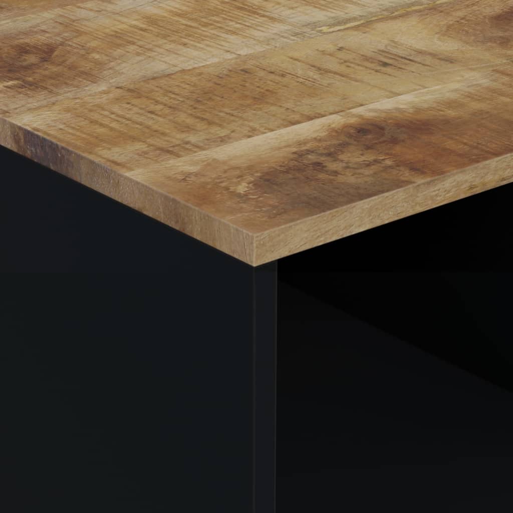 Soffbord Trä 80x50x40 cm massivt mangoträ