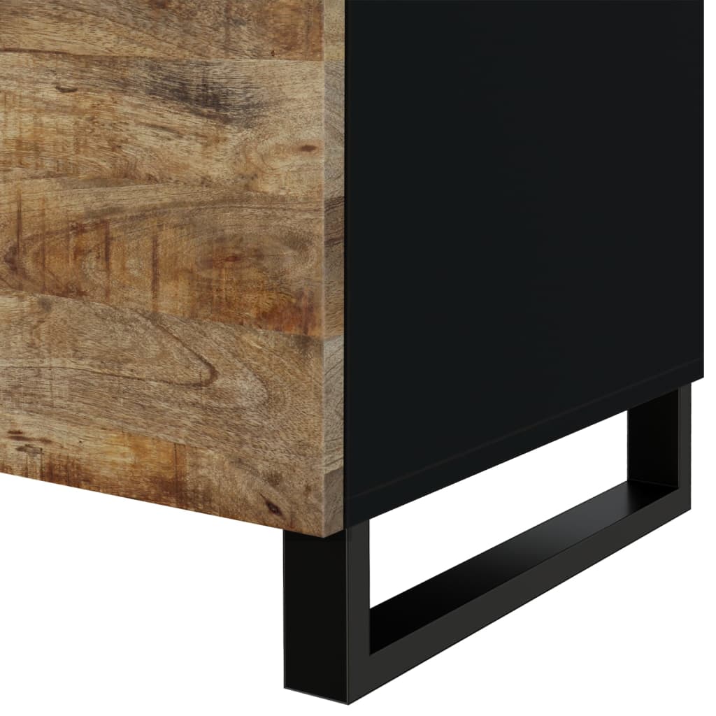 Soffbord Trä 80x50x40 cm massivt mangoträ