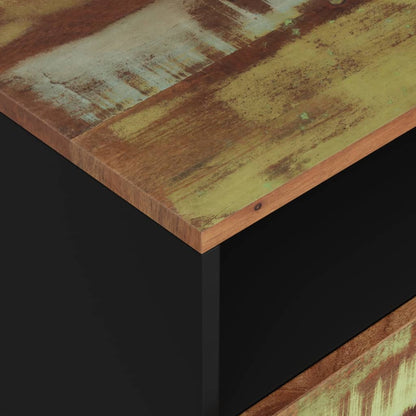 Sängbord Nattduksbord Trä 50x33x62 cm massivt återvunnet och