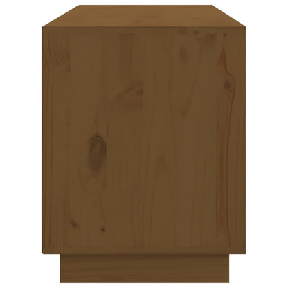 TV-Möbel Brun Honungsbrun TV-Bänk 176x37x47,5 cm massiv furu