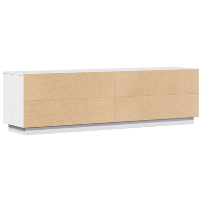 TV-Möbel Vit TV-Bänk 156x37x45 cm massiv furu