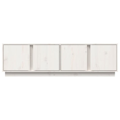 TV-Möbel Vit TV-Bänk 140x40x40 cm massiv furu