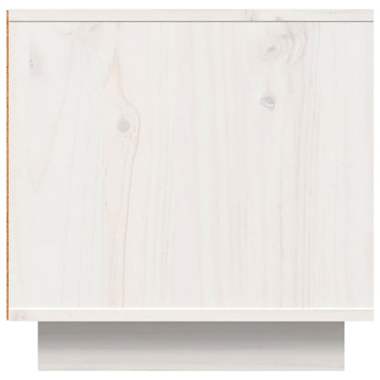TV-Möbel Vit TV-Bänk 140x40x40 cm massiv furu