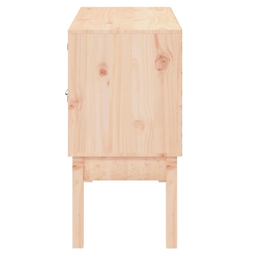 Skänk Trä 110x40x78 cm massiv furu