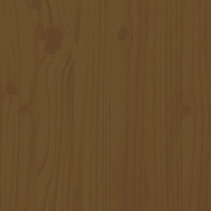 Skänk Brun Honungbrun 110x40x78 cm massiv furu