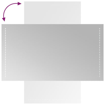 Badrumsspegel LED 50x90 cm