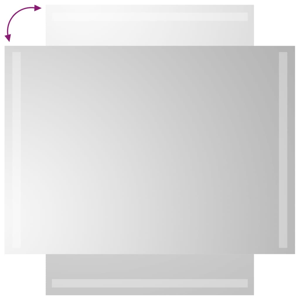 Badrumsspegel LED 50x70 cm