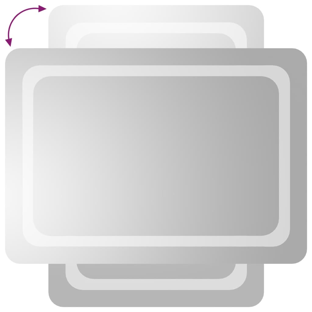 Badrumsspegel LED 50x70 cm