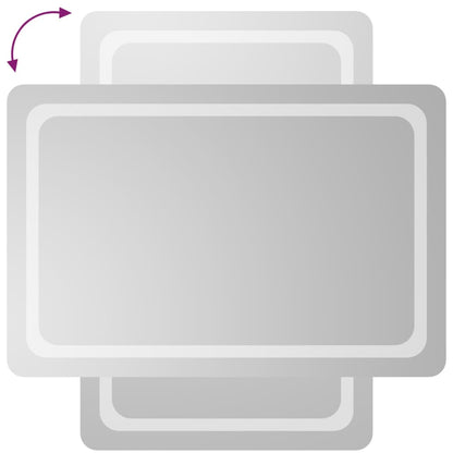 Badrumsspegel LED 60x90 cm