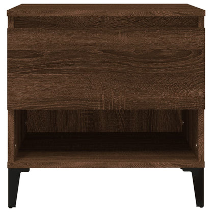 Sidobord Brun Ek 2 st 50x46x50 cm