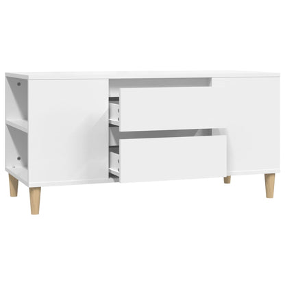 TV-Möbel Vit TV-Bänk 102x44,5x50 cm