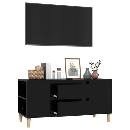 TV-Möbel Svart TV-Bänk 102x44,5x50 cm