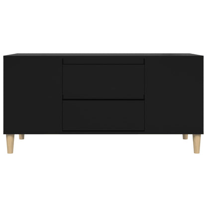 TV-Möbel Svart TV-Bänk 102x44,5x50 cm