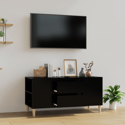 TV-Möbel Svart TV-Bänk 102x44,5x50 cm