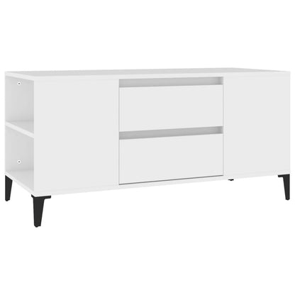 TV-Möbel Vit TV-Bänk 102x44,5x50 cm