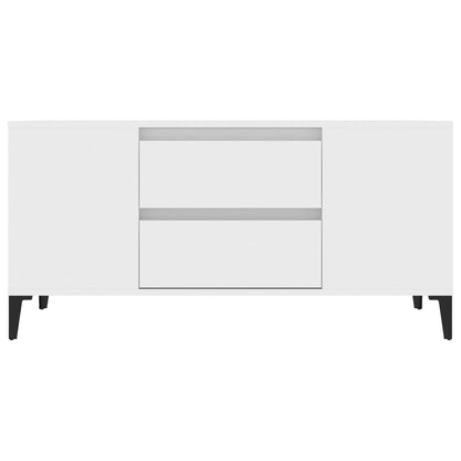 TV-Möbel Vit TV-Bänk 102x44,5x50 cm