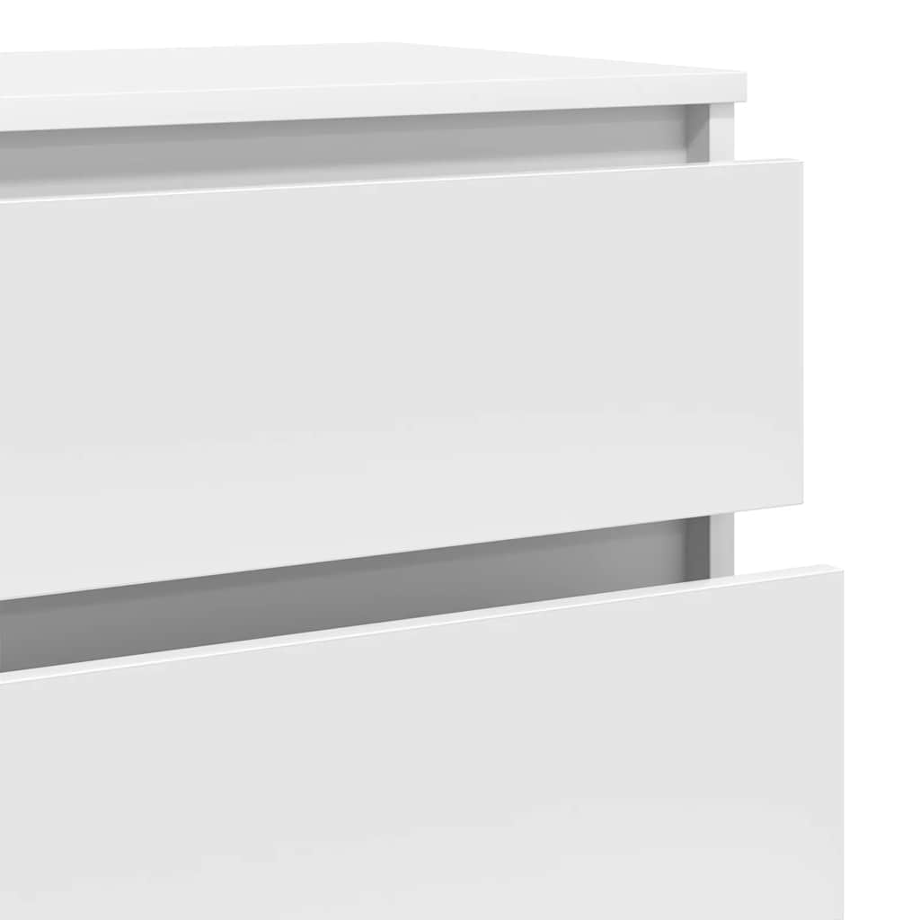 Byrå Vit 60x36x103 cm