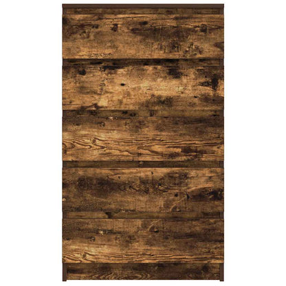 Byrå Rökfärgad Ek 60x36x103 cm