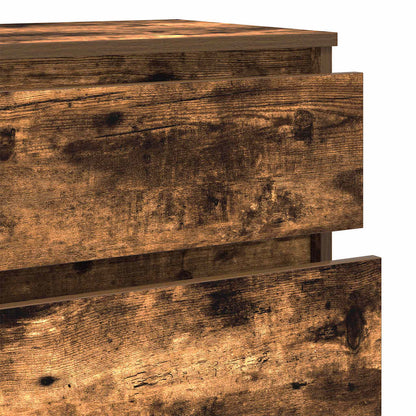 Byrå Rökfärgad Ek 60x36x103 cm