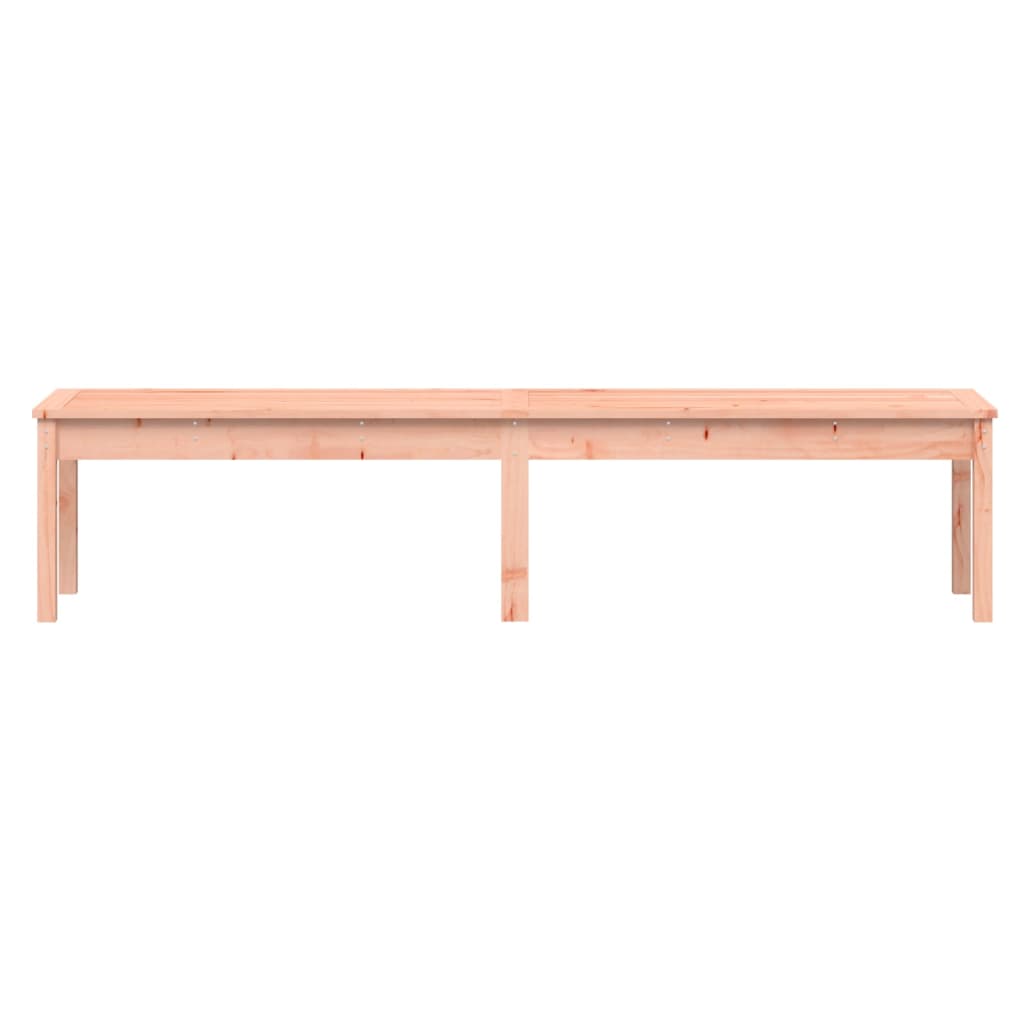 Trädgårdsbänk 2-sits 203,5x44x45 cm massivt douglasträ