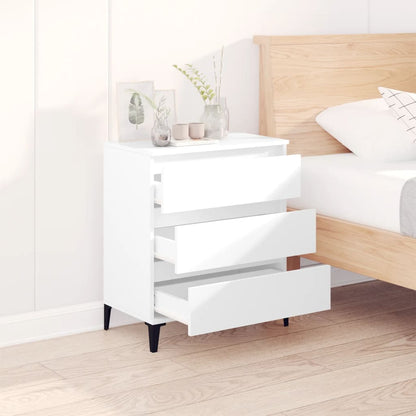 Byrå Vit 60x35x70 cm