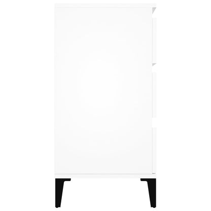 Byrå Vit 60x35x70 cm