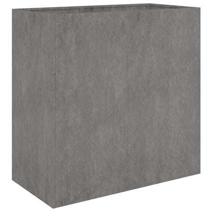 Utomhus Blomkruka Metall 80x40x80 cm rosttrögt stål