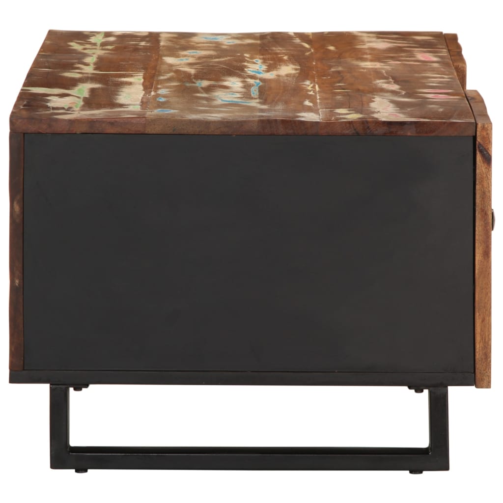 Soffbord Trä 100x54x40 cm massivt återvunnet och