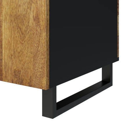Soffbord Trä 100x54x40 cm massivt mangoträ