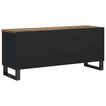 TV-Möbel Trä TV-skåp 105x33,5x46 cm massivt mangoträ och