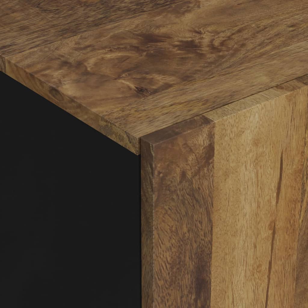 TV-Möbel Trä TV-skåp 105x33,5x46 cm massivt mangoträ och
