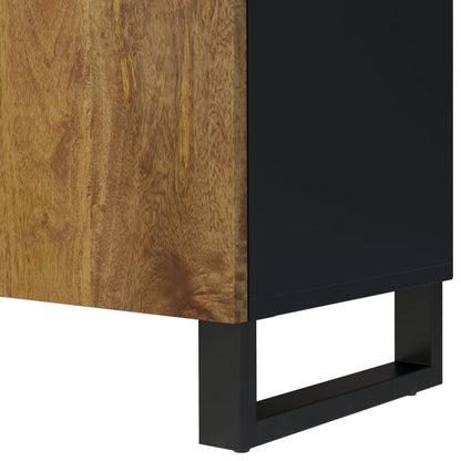 TV-Möbel Trä TV-skåp 105x33,5x46 cm massivt mangoträ och