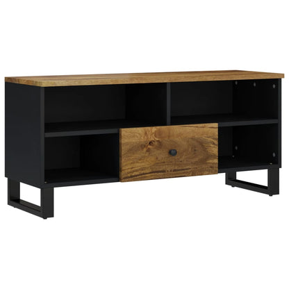 TV-Möbel Trä TV-skåp 100x33x46 cm massivt mangoträ och