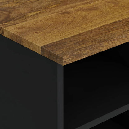 TV-Möbel Trä TV-skåp 100x33x46 cm massivt mangoträ och