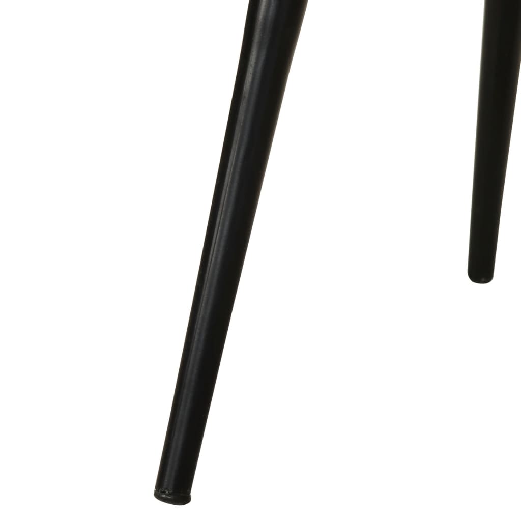 Soffbord Trä runda 3 st massivt mangoträ