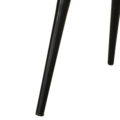 Soffbord Trä runda 3 st massivt mangoträ