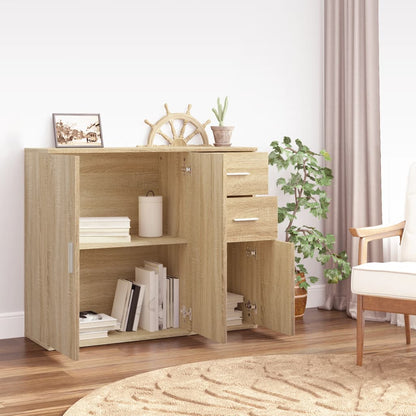 Skänk Sonoma Ek 91x29,5x75 cm