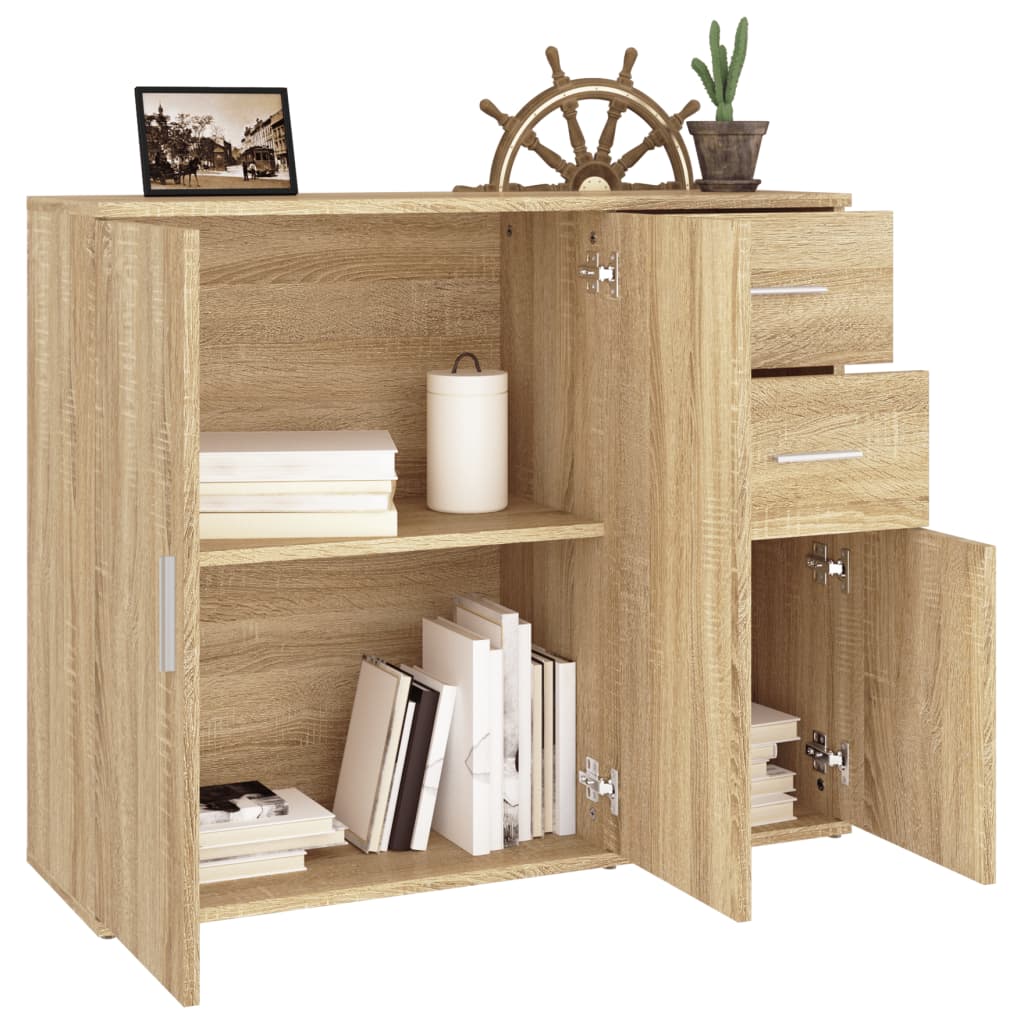 Skänk Sonoma Ek 91x29,5x75 cm