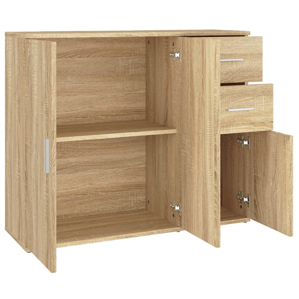 Skänk Sonoma Ek 91x29,5x75 cm