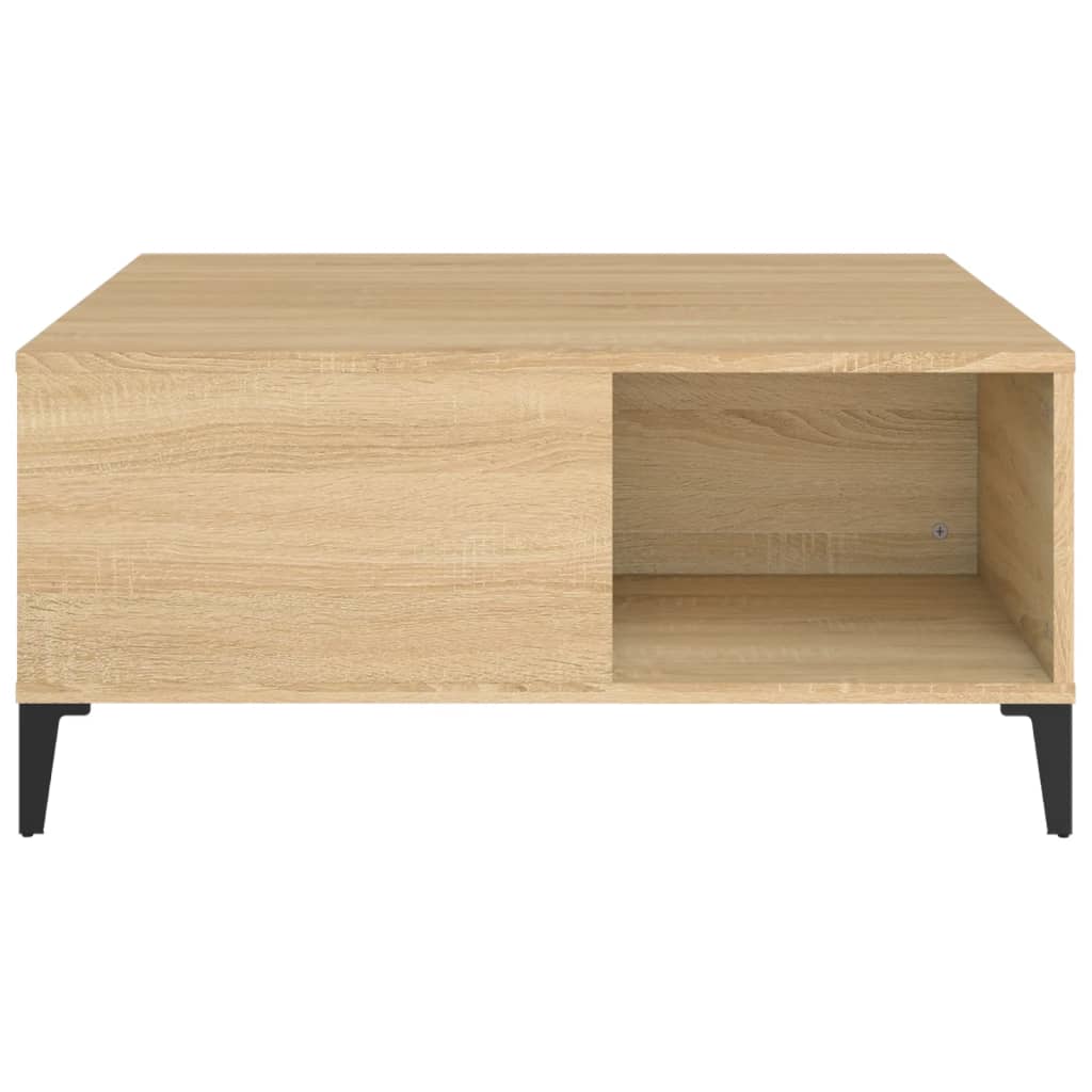 Soffbord Sonoma Ek 80x80x36,5 cm