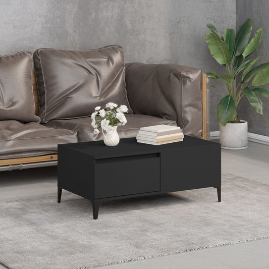 Soffbord Svart 90x50x36,5 cm