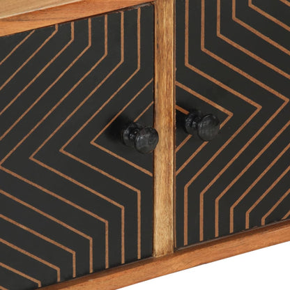 TV-Möbel Trä TV-Bänk 112x30x40 cm massiv akacia