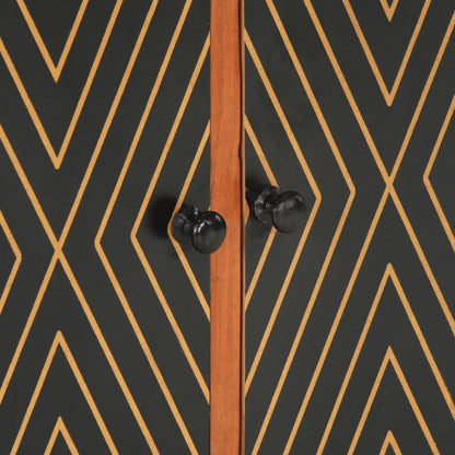 Skänk Trä 60x35x74 cm massivt akaciaträ