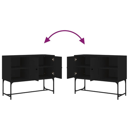 Skänk Svart 100x40x79,5 cm