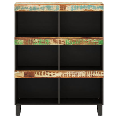 Bokhylla Trä 85x33x107 cm massivt återvunnet trä