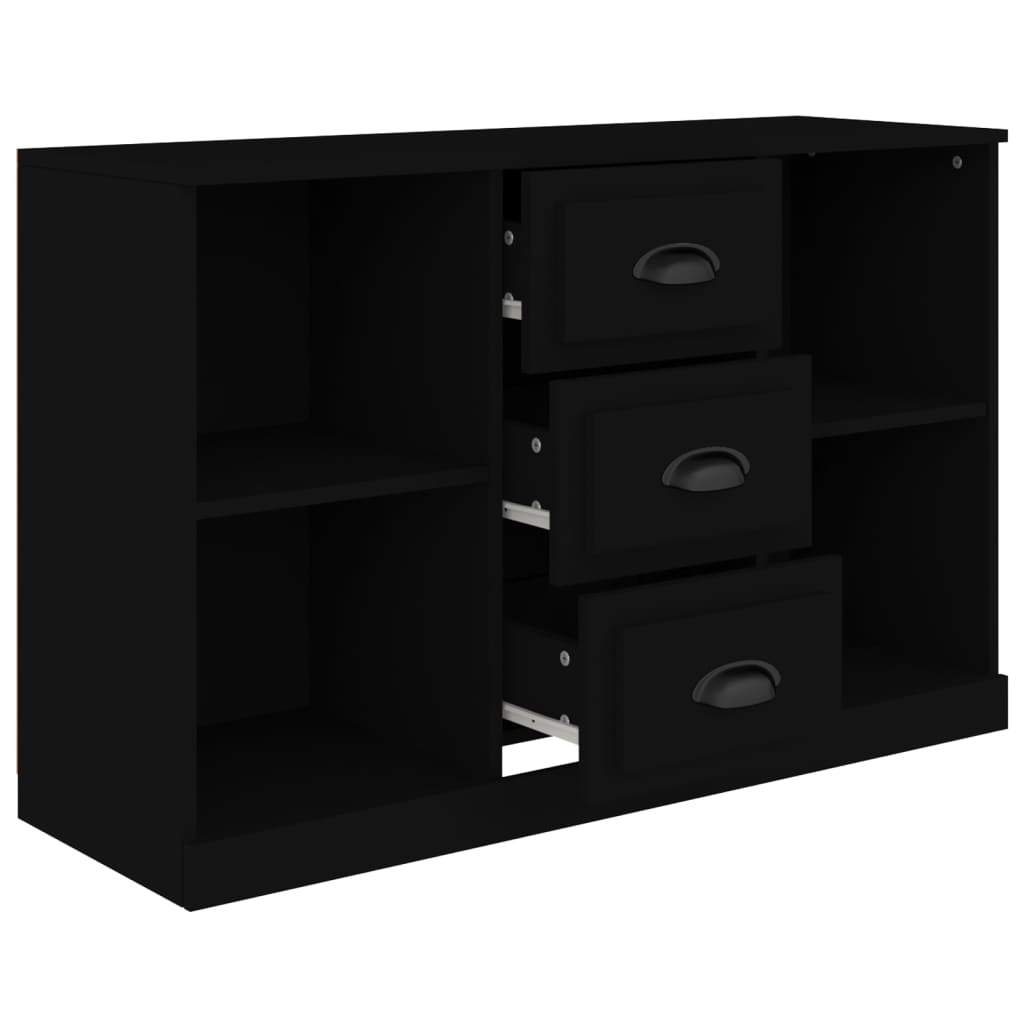 Skänk Svart 104,5x35,5x67,5 cm